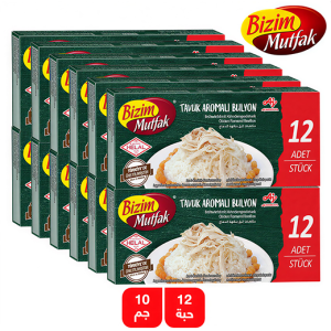 بيزيم موتفك مكعبات المرقة بنكهة الدجاج - 12 × 10 جم
