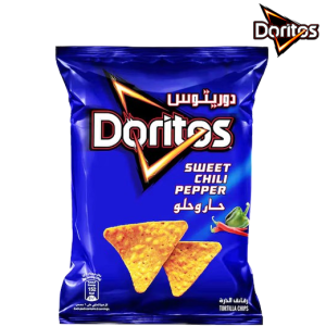 دوريتوس رقائق الذرة بالفلفل الحار والحلو - 180 جم