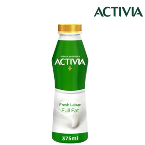 أكتيفيا لبن كامل الدسم - 375 مل
