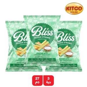 كيتكو بليس سناكس اصابع الخضروات الهشة زعتر مع الزبادي الكريمي - 3 × 27 جم