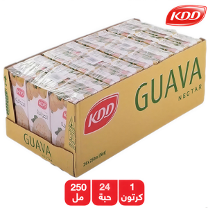 كى دى دى عصير الجوافة نكتار - 24 × 250 مل
