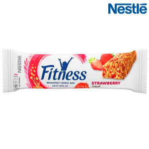 نستله فتنس ألواح حبوب الإفطار بالفراولة - 23.5 جم