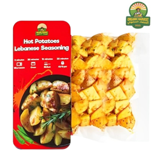 الحصاد العضوي بطاطا حارة بالتتبيلة اللبنانية - 400 جم