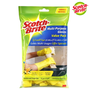 سكوتش برايت قفازات معطرة لجميع الأغراض حجم صغير - 2 زوج 
