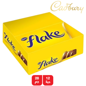 كادبوري شوكولاتة فليك - 12 × 28 جم