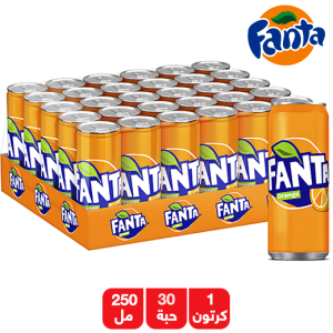 فانتا شراب البرتقال - 30 × 250 مل