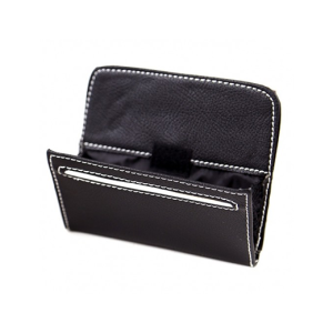 حافظة جلدية متعددة الاستخدامات للسيارة – أسود