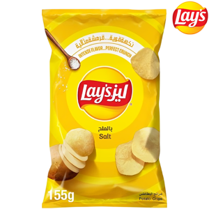 ليز شيبس بالملح - 155 جم