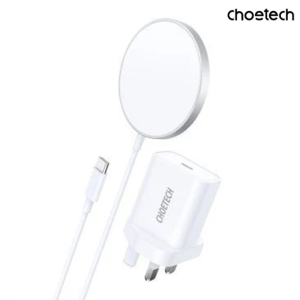 شوتيك شاحن قوة 20 وات + شاحن ماج سيف - أبيض