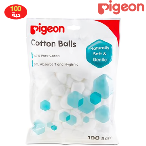 بيجون كرات القطن للاطفال - 100 حبة 