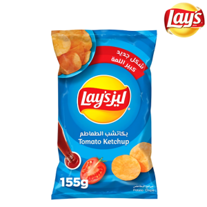ليز شيبس بكاتشب الطماطم - 155 جم