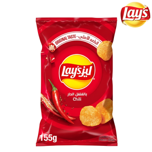 ليز شيبس بالفلفل الحار - 155 جم
