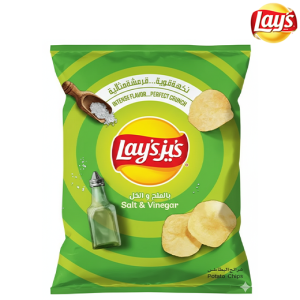 ليز شيبس بالملح والخل - 155جم