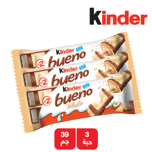 Kinder Bueno White Chocolate - 3 × 39 g