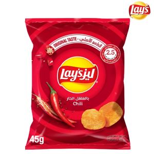 ليز شيبس بالفلفل الحار - 45 جم