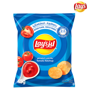 ليز شيبس بكاتشب الطماطم - 45 جم