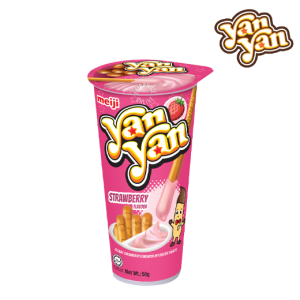 يان يان بسكويت بالفراولة - 50 جم