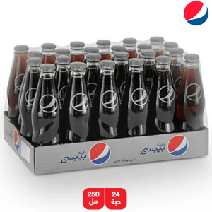 بيبسي دايت مشروب غازي زجاجة - 24 × 250 مل
