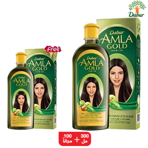 دابر أملا زيت الشعر الذهبي - 300 مل + 100 مل مجانا