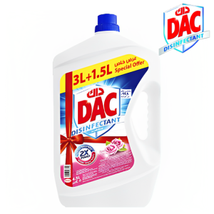 داك مطهر سائل برائحة الورد - 4.5 لتر