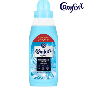 كومفورت منعم الأقمشة الأزرق برائحة ندى الربيع - 1 لتر