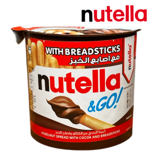 فيريرو نوتيلا كريمة البندق مع الكاكاو وأصابع الخبز - 52 جم