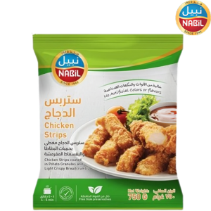 نبيل ستربس الدجاج المجمد - 750 جم