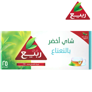 ربيع شاي أخضر بالنعناع - 25×1.8 جم