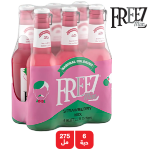 فريزز عصير فراولة - 6 × 275 مل