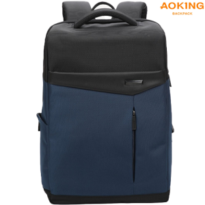 أوكينج حقيبة ظهر للطلاب مقاومة للماء ضد السرقة بمنفذ يو اسي بي - كحلي