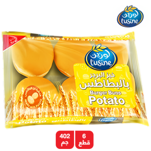 لوزين خبز البرجر بالبطاطس 6 قطع - 402 جم
