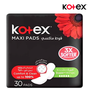 كوتكس فوط ماكسي كبيرة بالأجنحة - 30 فوطة