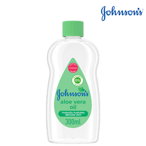 جونسون زيت للأطفال بخلاصة الصبار - 300 مل