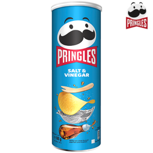  برنجلز بطاطا شيبس بالملح والخل - 156 جم