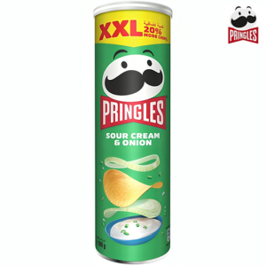 برنجلز بطاطا شيبس بالكريمة والبصل - 200 جم