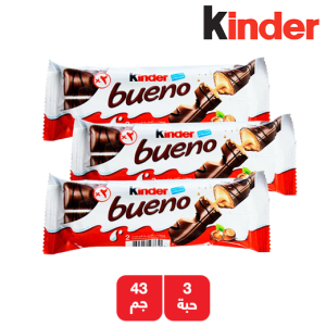 كيندر بوينو شوكولاته - 3 × 43 جم