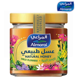 المراعي عسل طبيعي من زهور برية - 500 جم