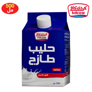 كى دى كاو حليب قليل الدسم - 500 مل