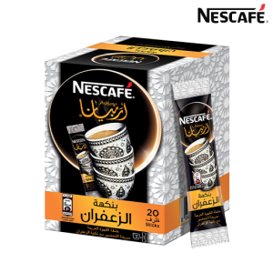نسكافيه أربيانا قهوة عربية سريعة التحضير بنكهة الزعفران - 20 × 3 جم