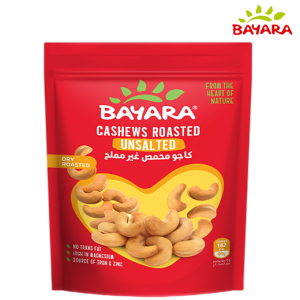 بايارا  كاجو محمص غير مملح - 150 جم