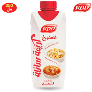 كي دي دي كريمة سائلة للطبخ - 250 مل