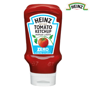 هاينز كاتشب طماطم خالي من السكر والملح - 425 جم