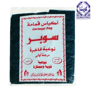 كويتنا أكياس قمامة 60 × 90 سم - 15 كيس