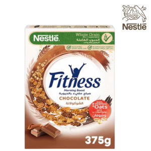 نستله رقائق الإفطار فتنس من الحبوب الكاملة والشوكولاتة - 375 جم