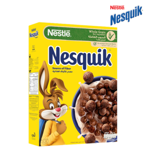 نسكويك رقائق الإفطار بالحبوب الكاملة مع الشوكولاتة - 330 جم