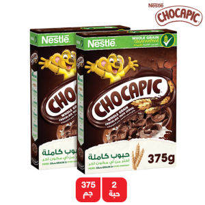 نستله شوكابيك رقائق الإفطار بالشوكولاتة - 2 × 375 جم