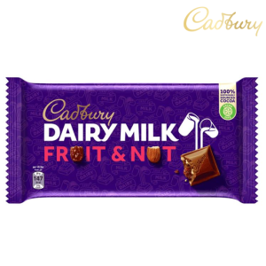 كادبوري شوكولاتة ديري ميلك بالفواكه والمكسرات - 212 جم