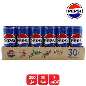 بيبسي مشروب غازي - 30 × 250 مل