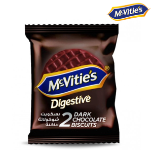 مكفتيز بسكويت دايجستيف بالشوكلاتة الداكنة - 33.3 جم 
